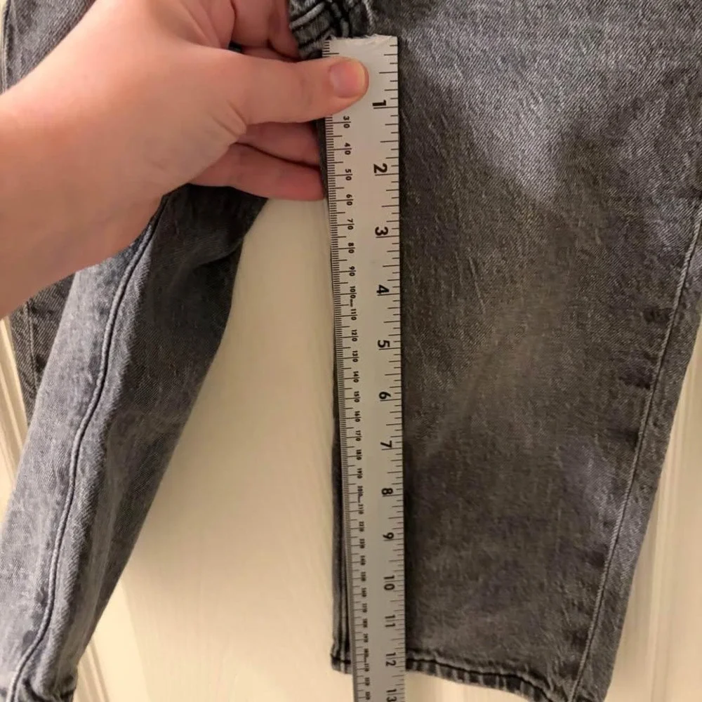 Gap Kids Boys Straight Leg Jeans Washed Black Gray‎ Denim Adjustable Waist 4T